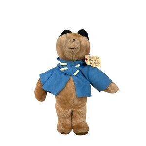 Vintage Paddington Bear Eden Teddy Stuffed Plush 1970's Made in Haiti 20" Pre-ow
